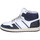 Schuhe Herren Sneaker Date BG147 SPORT HIGH VINTAGE Weiss