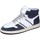 Schuhe Herren Sneaker Date BG147 SPORT HIGH VINTAGE Weiss