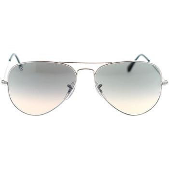 Uhren & Schmuck Sonnenbrillen Ray-ban Aviator-Sonnenbrille RB3025 003/32 Silbern