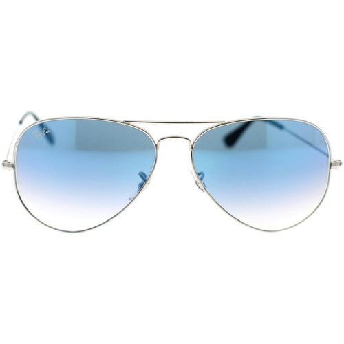 Uhren & Schmuck Sonnenbrillen Ray-ban Aviator-Sonnenbrille RB3025 003/3F Silbern
