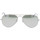 Uhren & Schmuck Sonnenbrillen Ray-ban Aviator-Sonnenbrille RB3025 W3275 Silbern