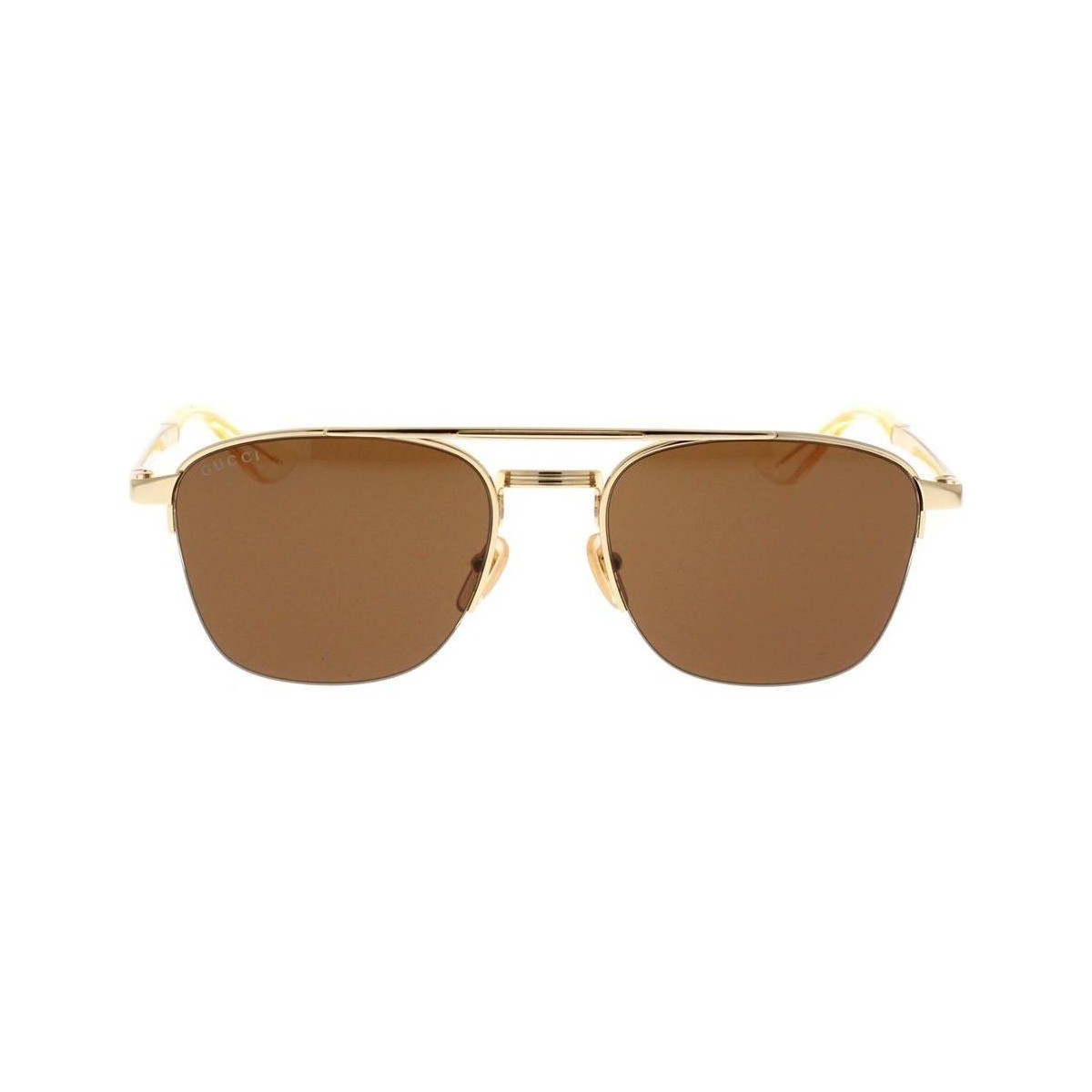 Uhren & Schmuck Sonnenbrillen Gucci Sonnenbrille GG0985S 002 Gold