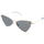 Uhren & Schmuck Sonnenbrillen Yves Saint Laurent Sonnenbrille Saint Laurent Neue Welle SL 303 Jerry 004 Gold