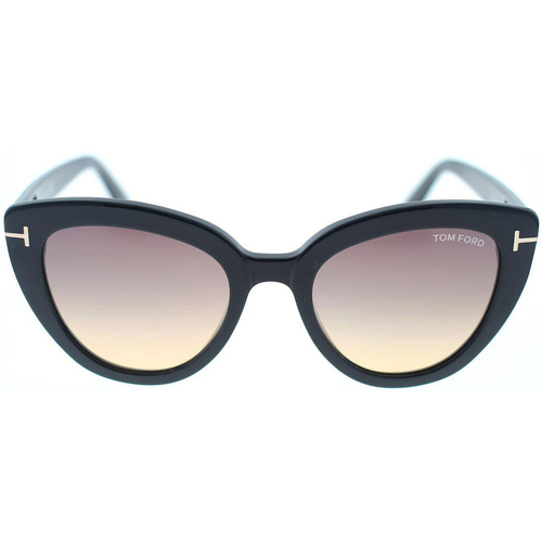Uhren & Schmuck Sonnenbrillen Tom Ford Sonnenbrille  FT0845S Izzi 01B Schwarz