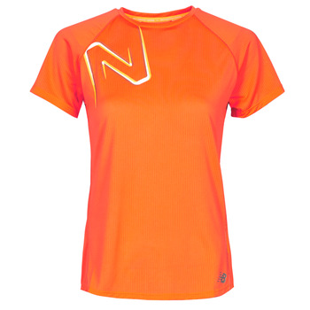 Kleidung Damen T-Shirts New Balance PR IMP SS Orange