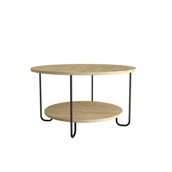 Home Wohnzimmertische Decortie Coffee Table - Corro Coffee Table - Oak Eiche