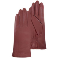 Accessoires Damen Handschuhe Isotoner gants femme smartouch cuir pleine fleur rouge 85222 Rot
