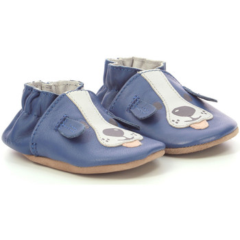 Schuhe Kinder Babyschuhe Robeez Sweety Dog Blau
