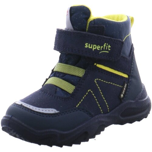 Schuhe Jungen Babyschuhe Superfit Klettstiefel GLACIER 1-009227-8020 /gelb 1-009227-8020 Blau