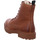 Schuhe Damen Stiefel Blackstone Stiefeletten D.Boots warm WL02 Cuoio Braun
