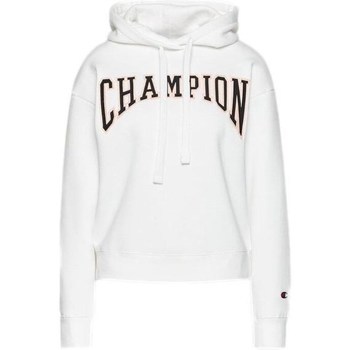 Kleidung Damen Sweatshirts Champion Hooded Sweatshirt Weiss