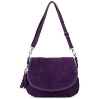 Taschen Damen Handtasche Vera Pelle K02 Violett