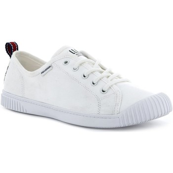 Schuhe Damen Sneaker Low Palladium EASY LACE CANVAS STAR WHITE