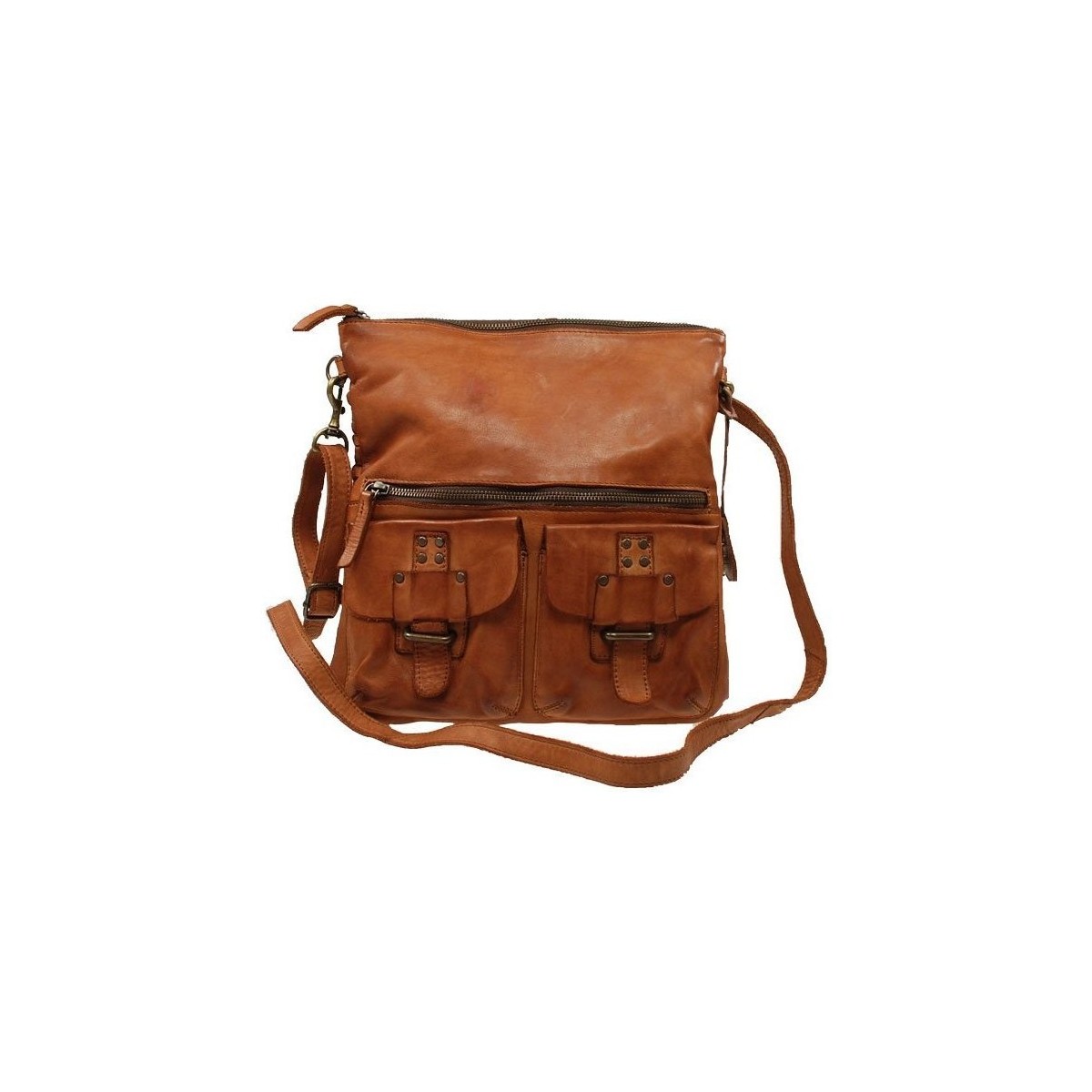 Taschen Damen Handtasche Harbour 2Nd Mode Accessoires B3.6304-Phillipine-cognac Braun