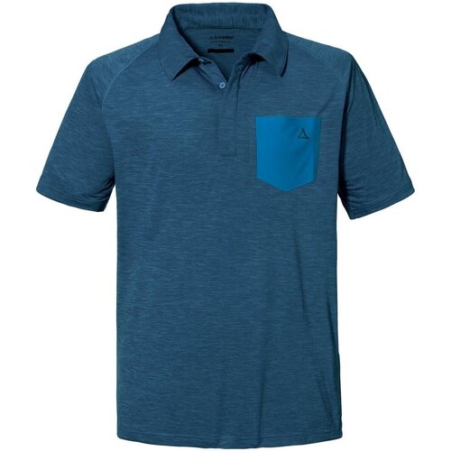Kleidung Herren T-Shirts & Poloshirts SchÖffel Sport Polo Shirt Hocheck M 2023175 23197 8180 Blau