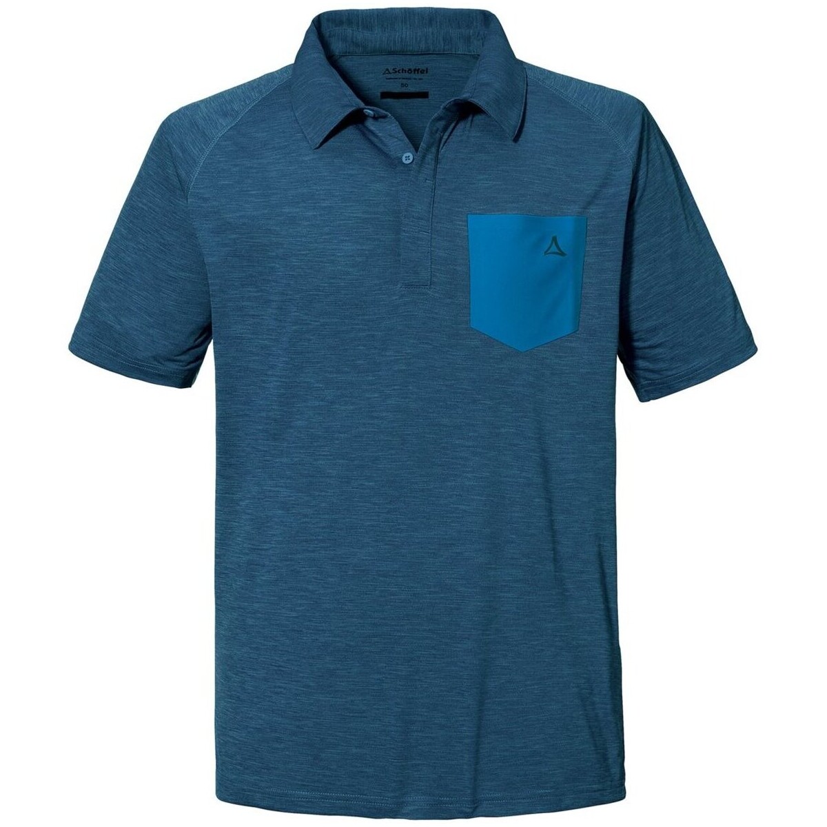 Kleidung Herren T-Shirts & Poloshirts SchÖffel Sport Polo Shirt Hocheck M 2023175 23197 8180 Blau