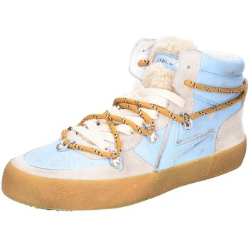 Schuhe Damen Stiefel Archivio 22 Stiefeletten High Sneaker warm Cielo 487 blau