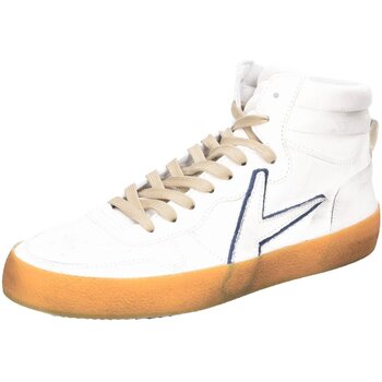 Schuhe Damen Sneaker Archivio 22 High White Old School 267 Weiss