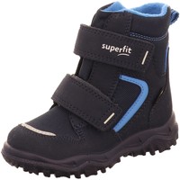 Schuhe Jungen Babyschuhe Superfit Winterboots Stiefelette Synthetik \ HUSKY1 1-000047-8000 Blau