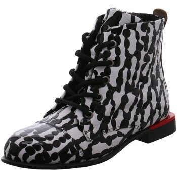 Schuhe Damen Stiefel 2 Go Fashion Stiefeletten Schnuer-Stiefelette 8064501-1 Multicolor