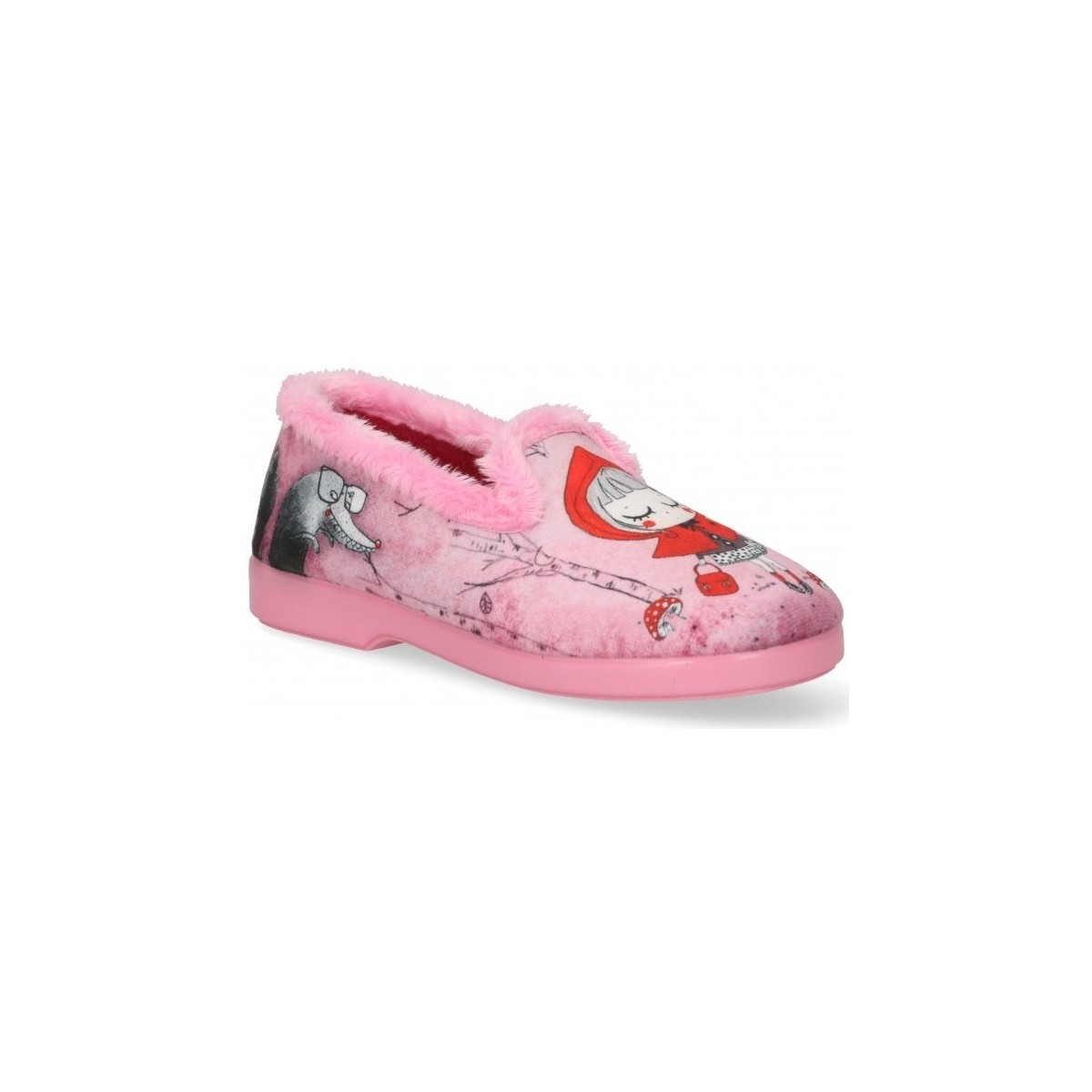 Schuhe Mädchen Hausschuhe Alcalde 60912 Rosa
