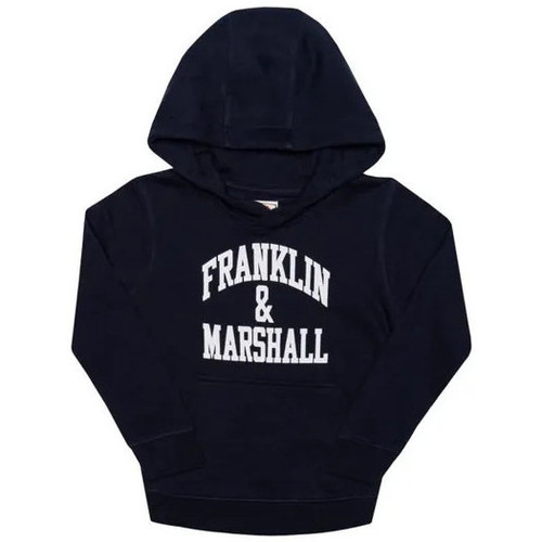 Kleidung Herren Sweatshirts Franklin & Marshall Sweatshirt à capuche  Basic Blau