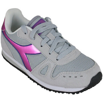 Schuhe Kinder Sneaker Diadora Baskets enfant  Simple Run Gs Rosa