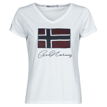 Kleidung Damen T-Shirts Geographical Norway JOISETTE Weiss