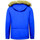 Kleidung Herren Jacken / Blazers Beluomo Winterjacken Mit Fellkapuze Anorak Blau
