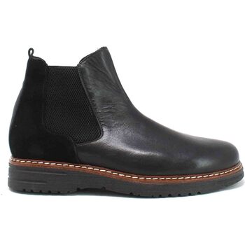 Schuhe Herren Boots Rogers 3028-PI Schwarz