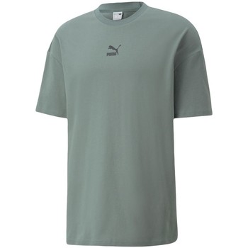 Kleidung Herren T-Shirts Puma classics boxy tee Grün