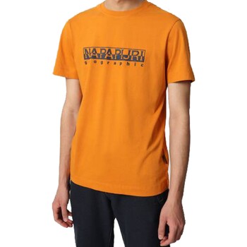 Kleidung Herren T-Shirts Napapijri 178246 Orange