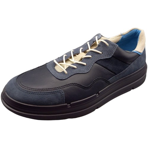 Schuhe Herren Derby-Schuhe & Richelieu Ecco Schnuerschuhe  SOFT X 42073451903 Blau