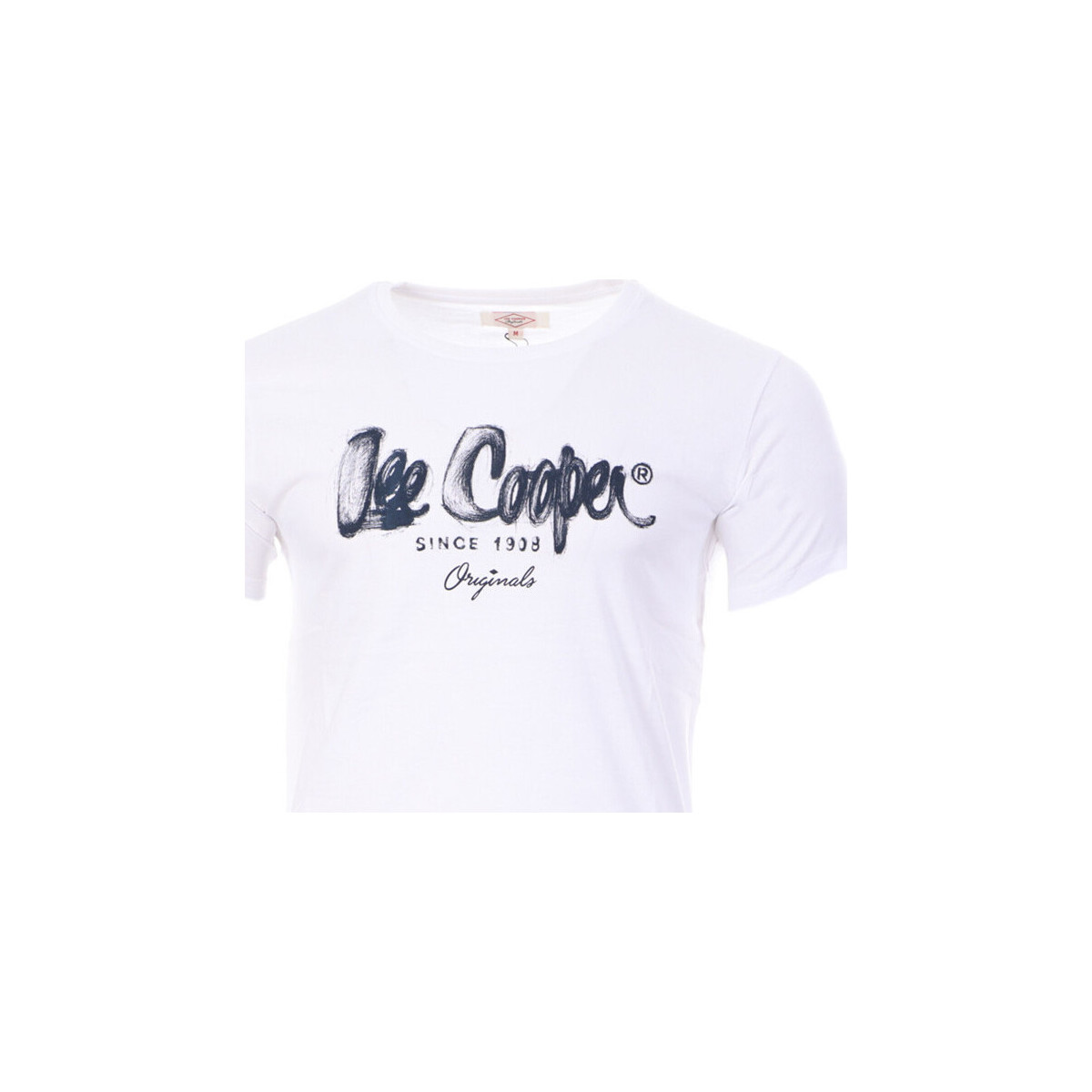 Kleidung Herren T-Shirts & Poloshirts Lee Cooper LEE-008971 Weiss