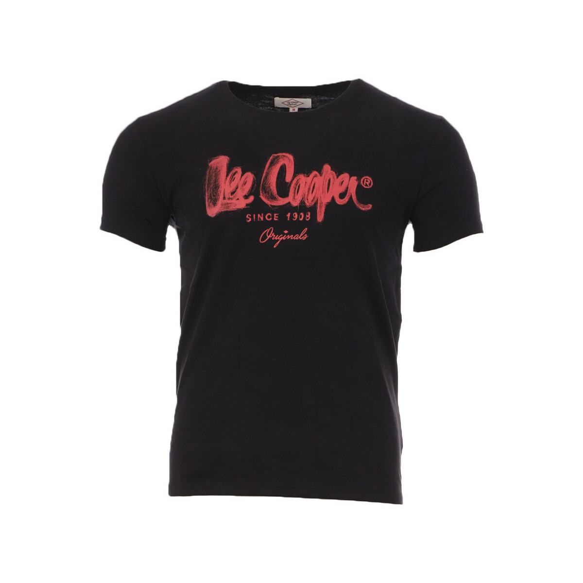 Kleidung Herren T-Shirts & Poloshirts Lee Cooper LEE-008971 Schwarz