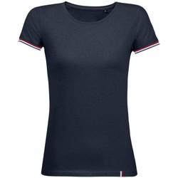 Kleidung Damen T-Shirts Sol's T-shirt femme  rainbow Blau