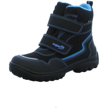 Schuhe Jungen Stiefel Superfit Klettstiefel SNOWCAT 1-000024-0010 schwarz