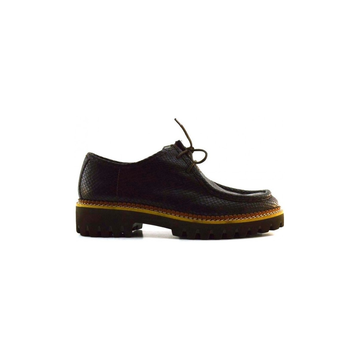 Schuhe Kinder Derby-Schuhe Caractères Cox Braun
