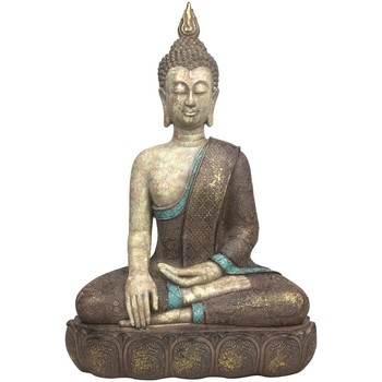 Signes Grimalt Figur Buddha Sitzend Grau