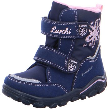 Schuhe Mädchen Babyschuhe Lurchi Klettstiefel KINA-SYMPATEX 33-33016-32 blau