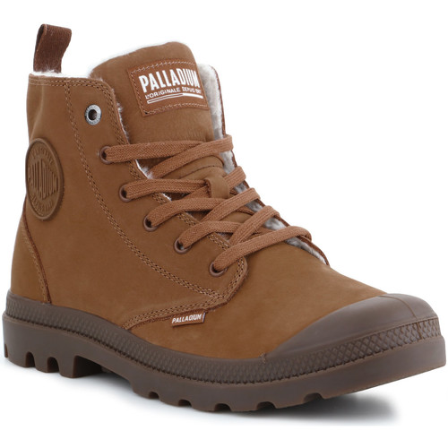 Schuhe Herren Sneaker High Palladium Pampa Hi Zip Wl M 05982-257-M Braun