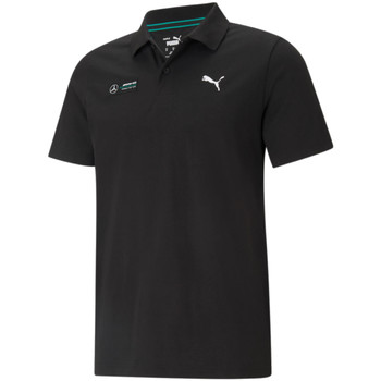 Kleidung Herren Polohemden Puma Mercedes F1 Essentials Polo Schwarz