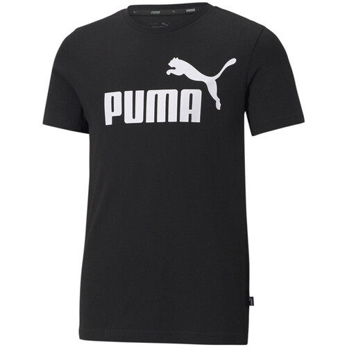 Kleidung Jungen T-Shirts Puma 586960-01 Schwarz