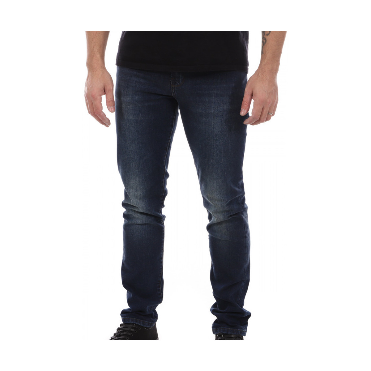 Kleidung Herren Slim Fit Jeans Schott TRD191332 Blau