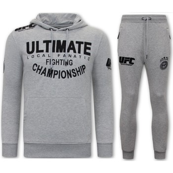 Kleidung Herren Jogginganzüge Lf UFC Ultimate Fighting Jogginganzug Grau