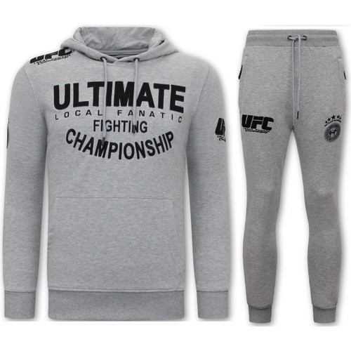 Kleidung Herren Jogginganzüge Lf UFC Ultimate Fighting Jogginganzug Grau