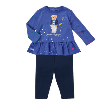 Kleidung Mädchen Kleider & Outfits Polo Ralph Lauren LONI Multicolor