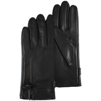Accessoires Damen Handschuhe Isotoner gants femme cuir noir 68655 Schwarz