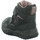 Schuhe Mädchen Babyschuhe Superfit Klettstiefel Schuh Textil \ GLACIER 1-009221-3000 Grau