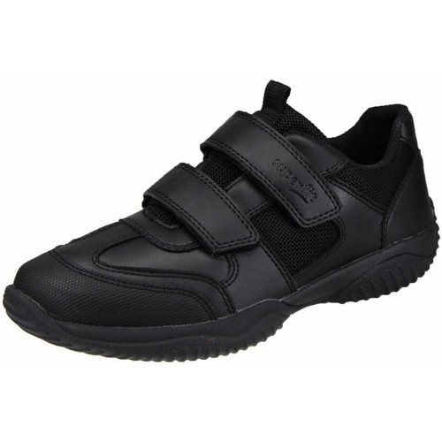 Schuhe Jungen Derby-Schuhe & Richelieu Superfit Klettschuhe 1-009383-0000 Schwarz